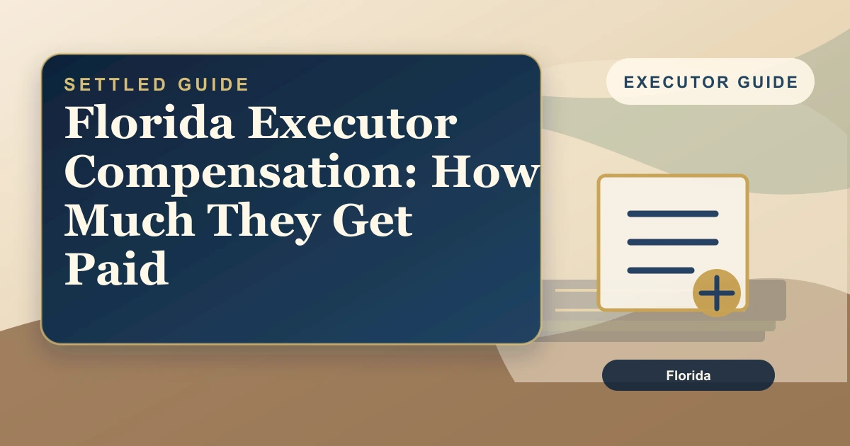 Florida Executor Compensation: How Much They Get Paid