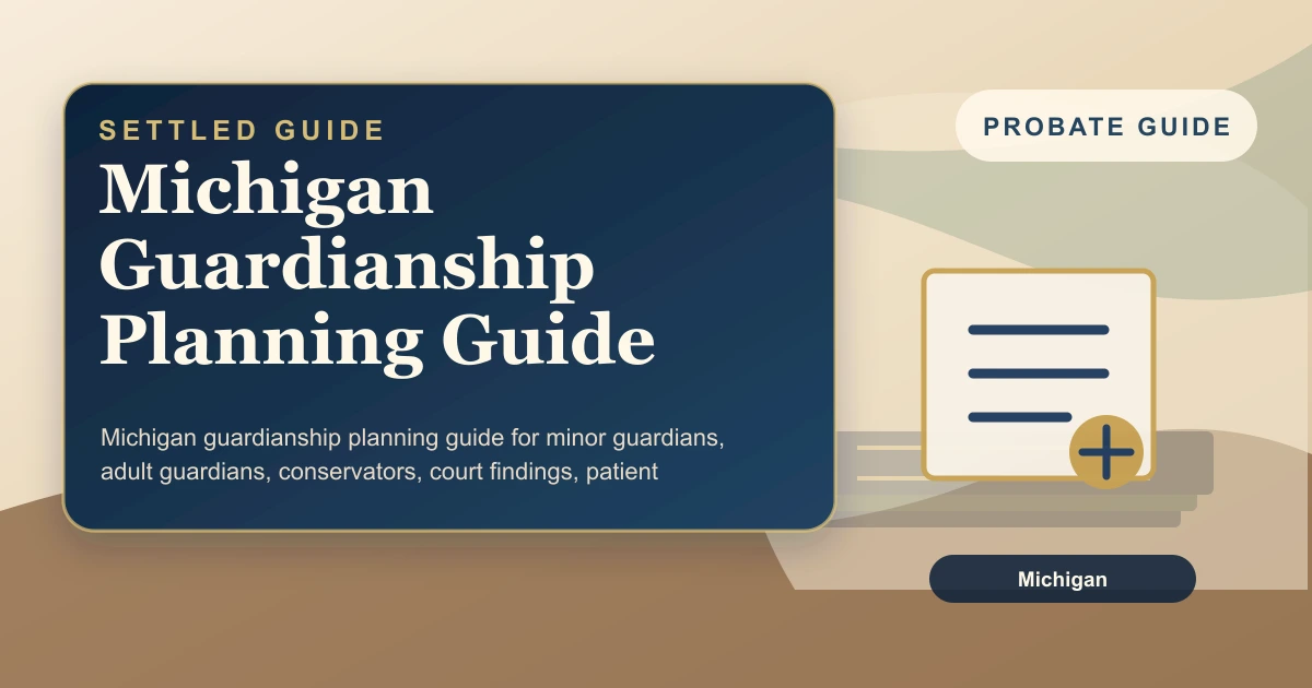 Michigan Guardianship Planning Guide
