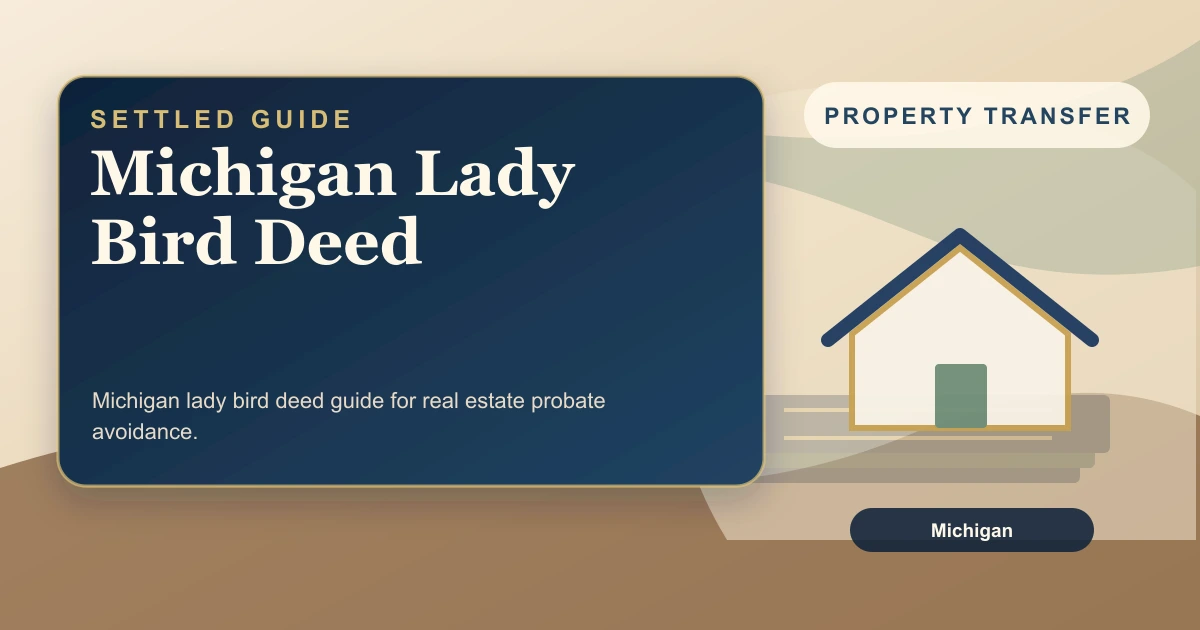 Michigan Lady Bird Deed