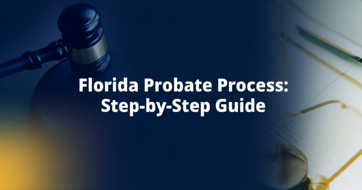 Florida Probate Process: Complete Step-by-Step Guide for 2025
