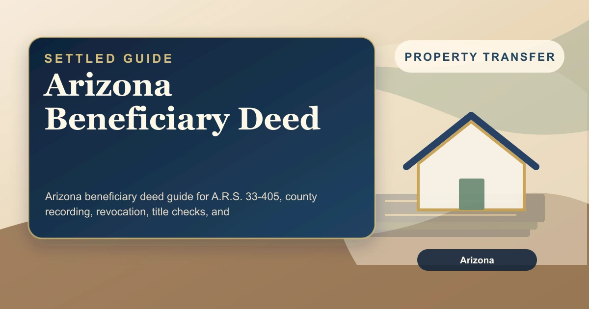 Arizona Beneficiary Deed