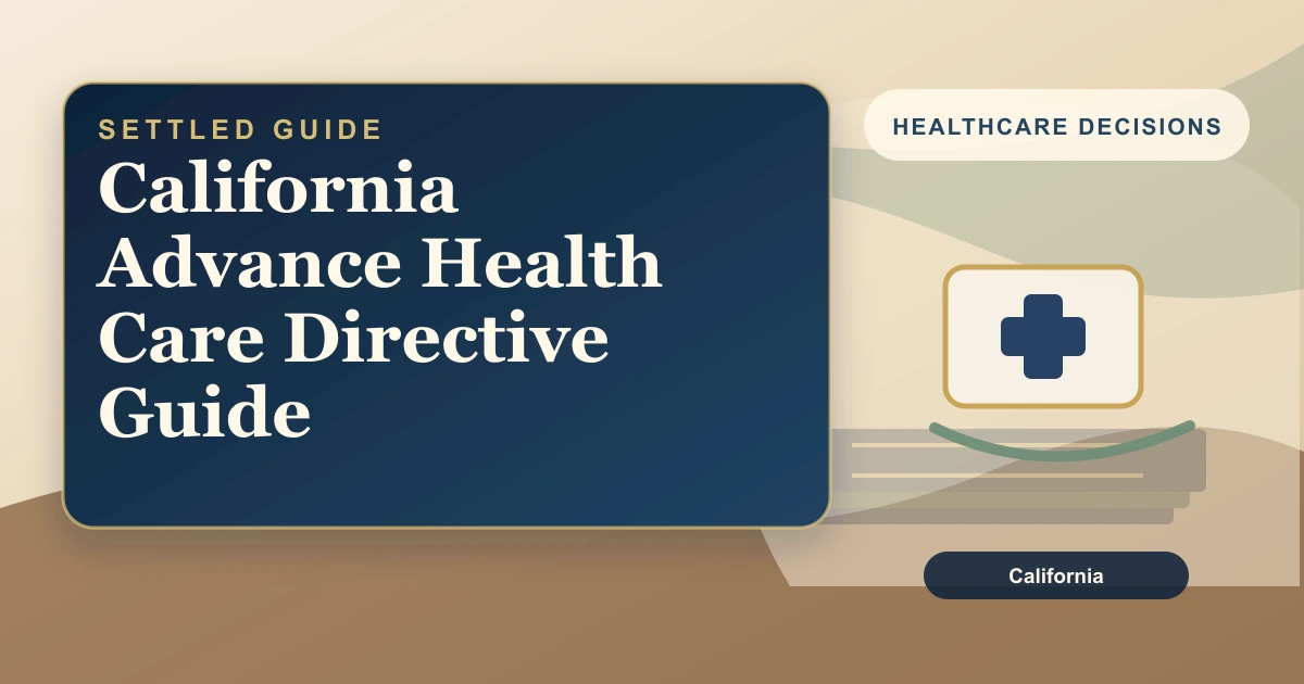 California Advance Health Care Directive Guide