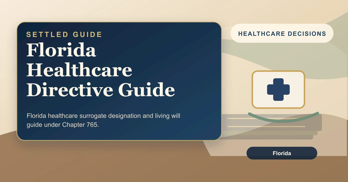 Florida Healthcare Directive Guide
