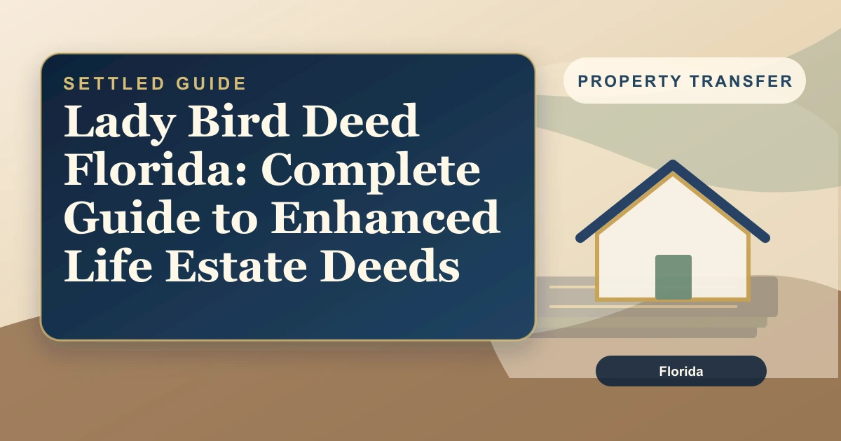 Lady Bird Deed Florida: Complete Guide to Enhanced Life Estate Deeds