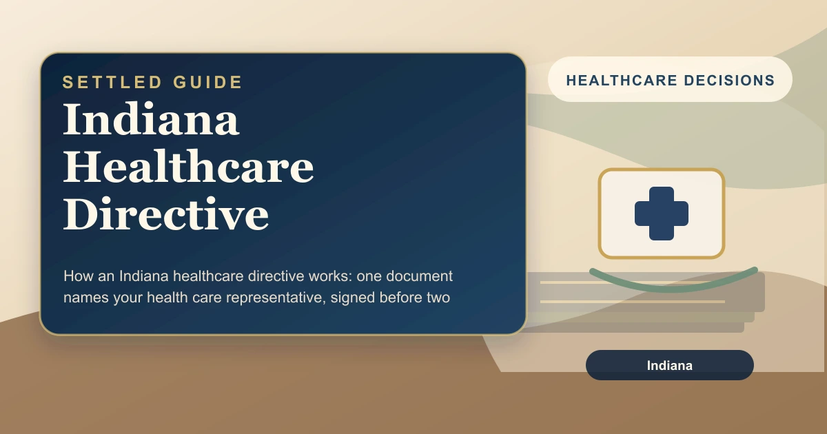 Indiana Healthcare Directive