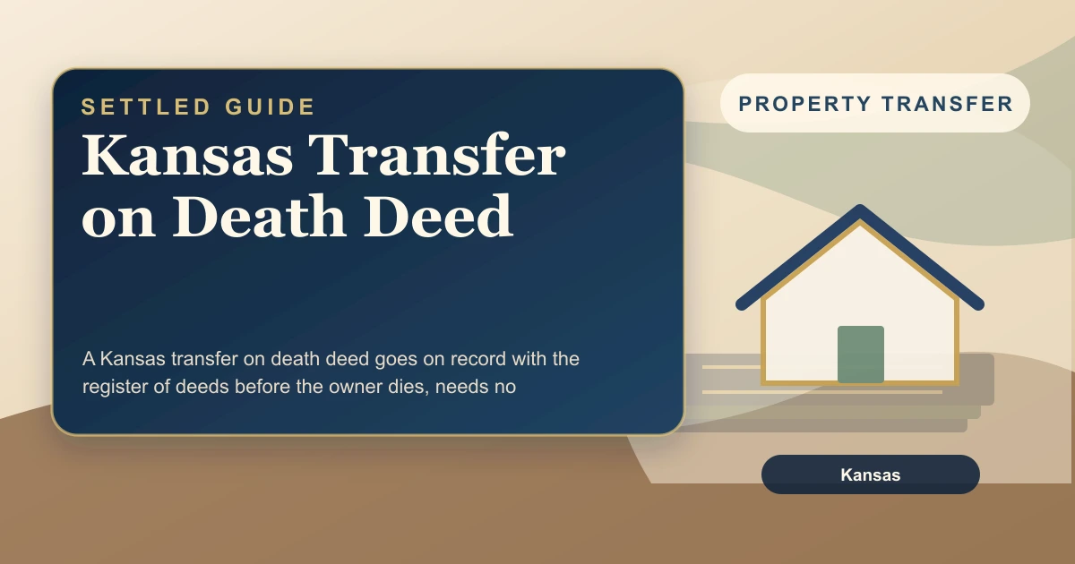 Kansas Transfer on Death Deed