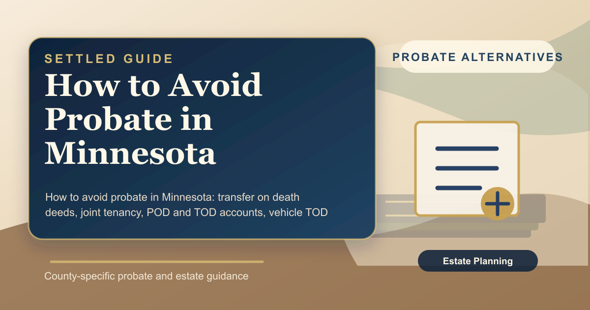 How to Avoid Probate in Minnesota