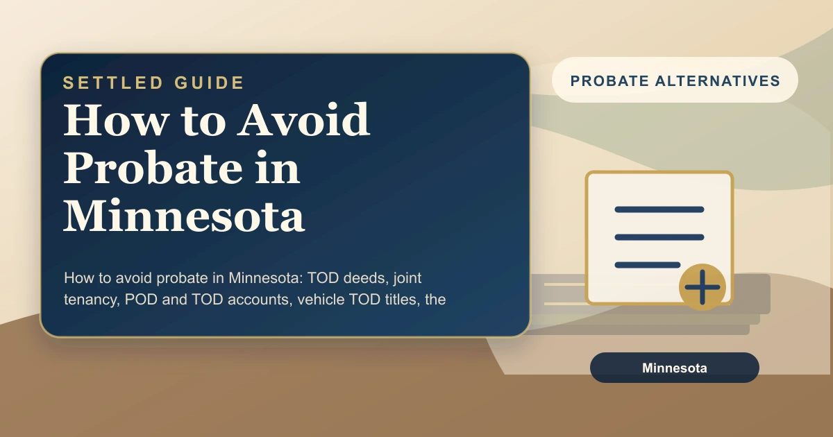 How to Avoid Probate in Minnesota