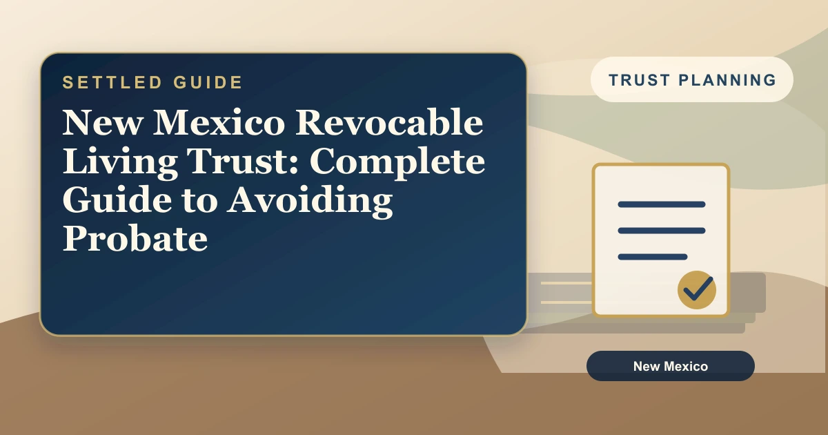 New Mexico Revocable Living Trust: Complete Guide to Avoiding Probate