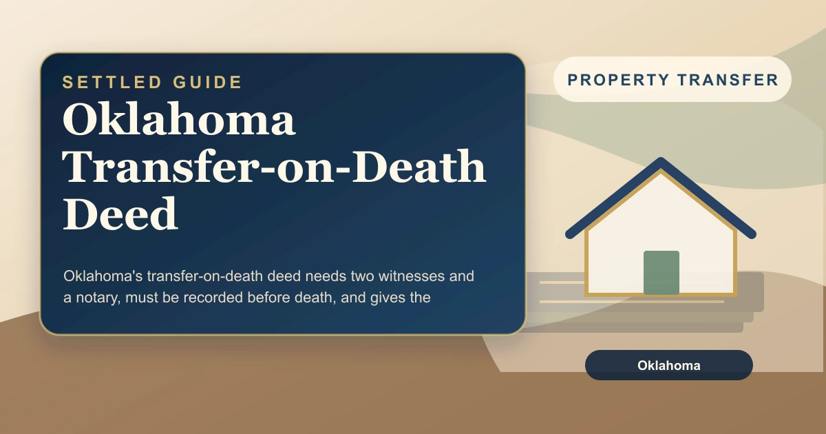 Oklahoma Transfer-on-Death Deed