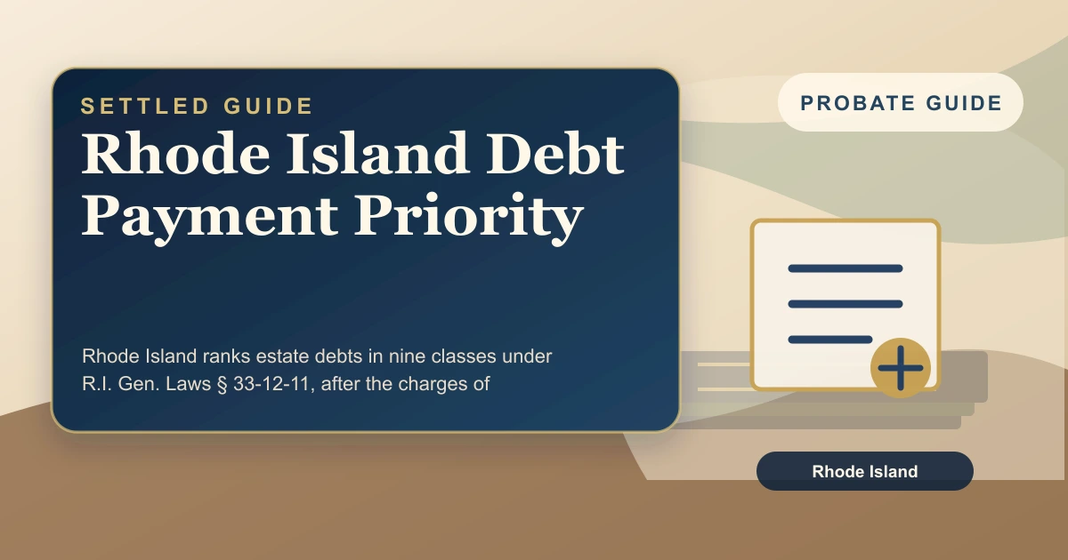 Rhode Island Debt Payment Priority