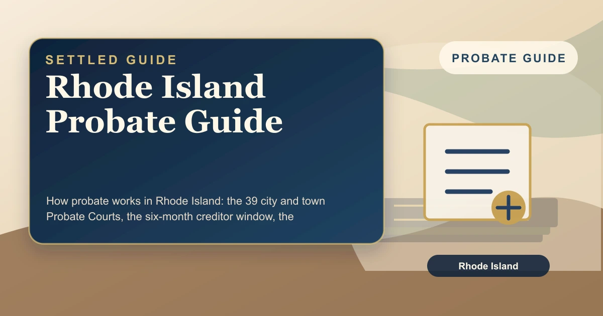 Rhode Island Probate Guide