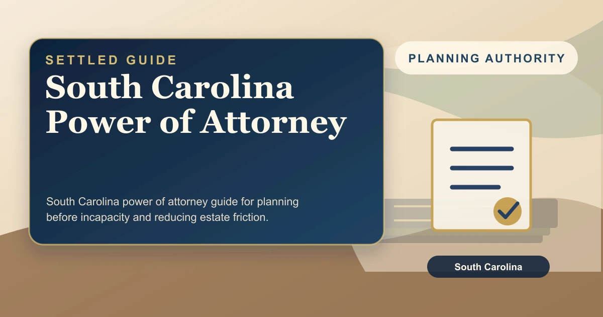 South Carolina Power of Attorney