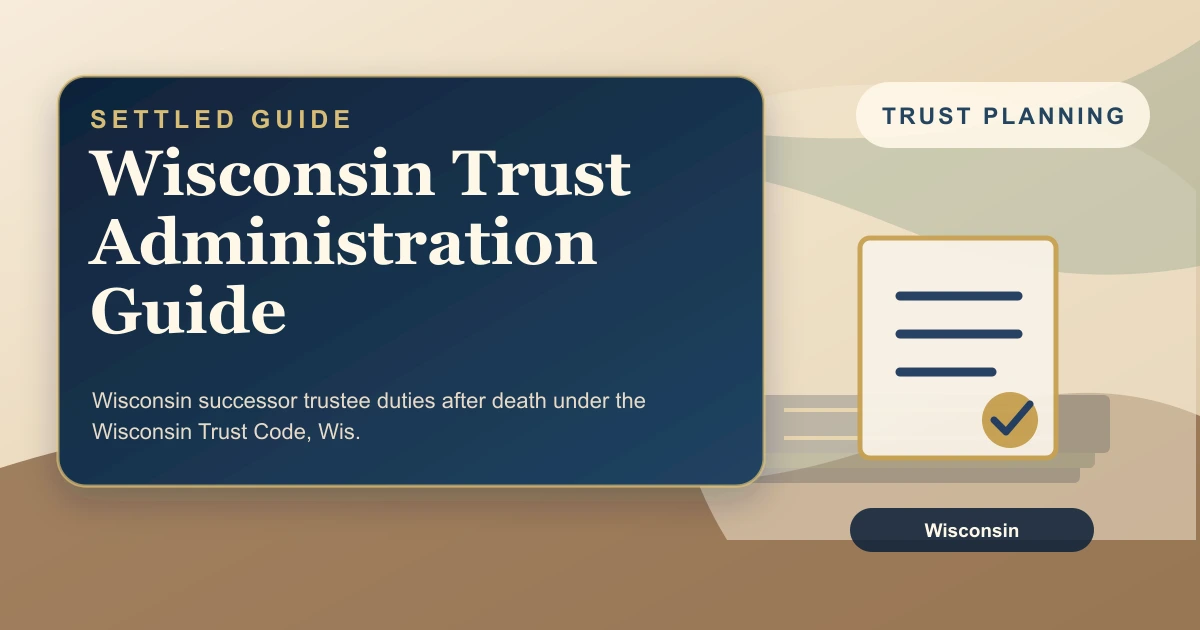 Wisconsin Trust Administration Guide